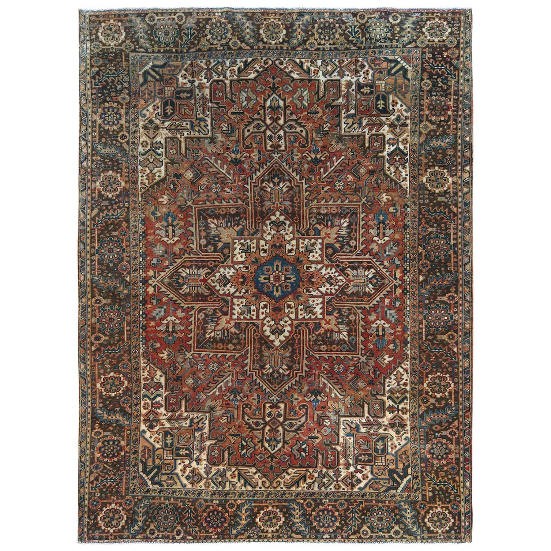Overdyed & Vintage Rugs LUV731214